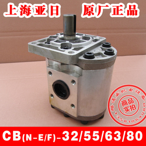 齿轮泵 亚日高压液压油泵CB N T-E5 32 55 63 80左右花平键压包机