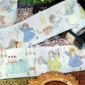 【信的恋人】朵拉的绮境梦系列2分装 特油胶带 少女日常手帐素材