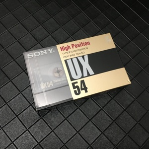 sony索尼ux二类空白磁带录音带卡带全新未开封录制录音中端