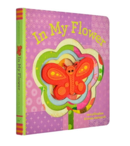 英语原版进口绘本In My Flower 在我的花朵里 启蒙认知教育绘本 纸板手指偶洞洞书亲子互动游戏