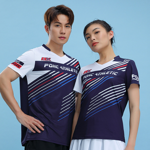 2024新款羽毛球服男女装夏季速干短袖球衣t恤乒乓球运动比赛队服