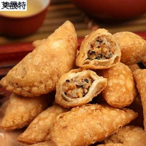 潮客来潮汕美食潮州小吃特产油酥饺油角酥角炸饺子传统 400g