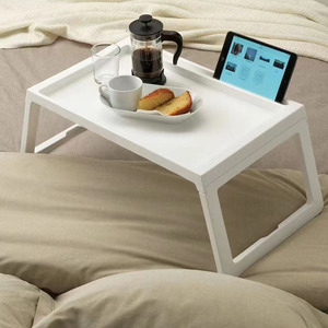宿舍床上电脑桌卧室飘窗桌子书桌长方形办公桌现代简约简易折叠桌
