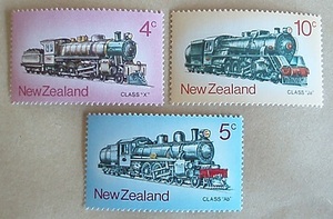 新西兰 1973 火车 (3新邮票)