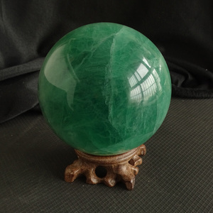 千蕊天然萤石摆件 绿萤石球摆件 水晶球 蓝莹石彩莹石 多款实物