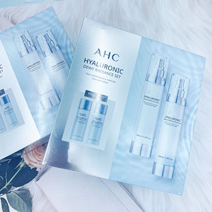 韩国AHC水乳套装神仙水套盒玻尿酸油皮痘肌保湿补水清爽护肤正品