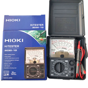 全新原装日置HIOKI 3030-10电工指针式万用表 卡片式机械万能表