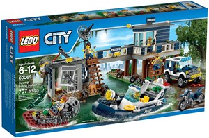 断绝版LEGO乐高积木60069沼泽警察局城市系全新正品现货60067玩具