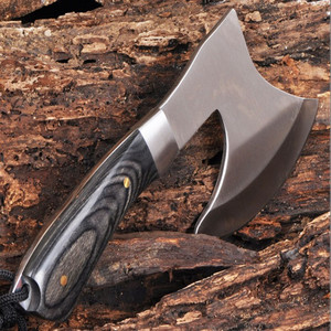 手斧厨房砍骨剁肉不锈钢板斧农场户外野营工具锋利的一体斧子高碳