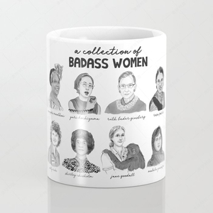 A Collection of Badass 伟大的女人系列 纪念陶瓷马克杯女权礼物