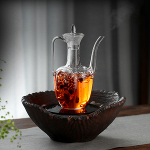 复古高级电陶炉新款煮茶套装家用煮茶器煮茶炉网红荼炉烧茶壶茶艺
