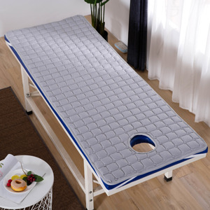 美容床院专用床垫推拿按摩养生洗头床垫加厚保暖防滑垫子被褥开洞