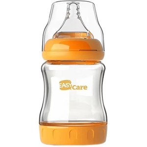 伊斯卡尔新生婴儿小月龄玻璃奶瓶防胀气防呛奶瓶消毒便携高档宽口