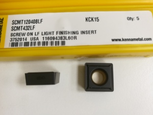 美国肯纳数控刀片SCMT120408LF KCK15合金涂层铸铁加工耐磨抗崩