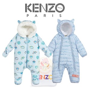 英国代购 KENZO 婴儿羽绒服冬装新款男女童婴儿加厚保暖连体衣