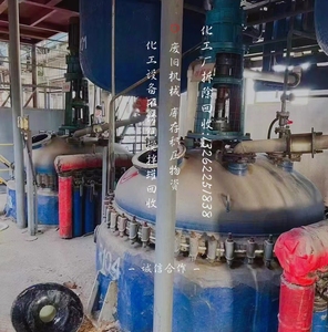 上海承包拆除回收化工厂制药厂食品厂饲料厂设备反应釜不锈钢大桶