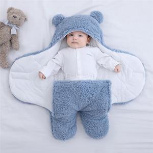 日本代购ZGP新生婴儿抱被秋冬加厚宝宝包被母婴用品纯棉婴儿用品