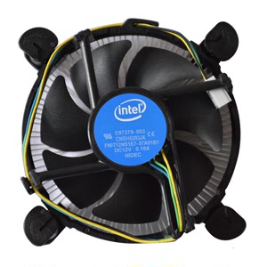 英特尔Intel原装CPU散热器风扇支持I5 8700 G4400 I3 8100 G3990