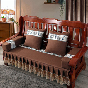 实木沙发垫坐垫四季通用三人位加厚海绵垫子硬厚红木沙发座垫定制