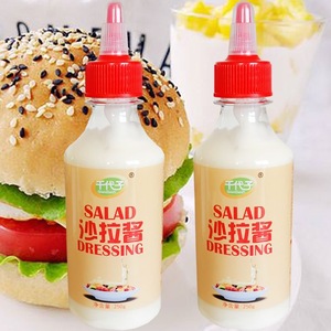 沙拉酱水果蔬菜香甜味500g便捷挤袋口三明治手抓饼汉堡寿司色拉酱