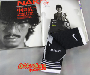 日本购入 NIKE耐克正品训练中短款球袜 正版加厚球员版足球袜子