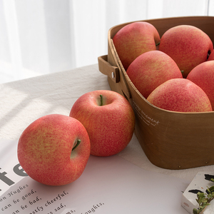 仿真水果套餐 假苹果道具 儿童水果玩具 橱窗摆件软装 教培用具