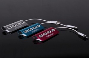 普纳达2.0集线器扩展USB4口HUB硬盘手机打印分线多接口外壳铝合金