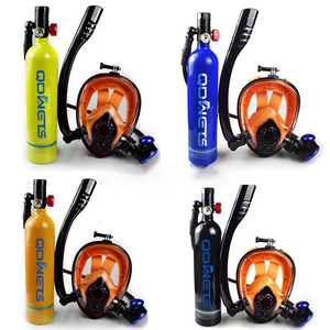 小型便携式潜水氧气瓶深潜全面眼镜带呼吸管专用呼吸机器高压气瓶