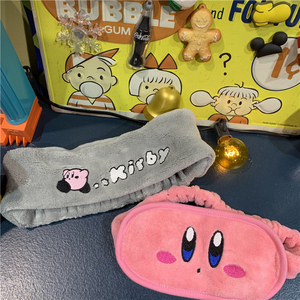可爱卡通 星之卡比 Kirby 眼罩 头箍