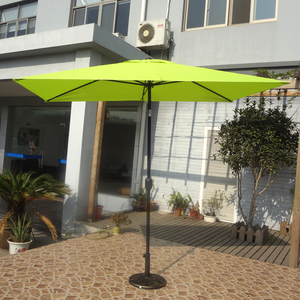 奢华3米方形户外阳台沙滩餐桌遮阳罗马柱摇头拼接防晒金属品质伞