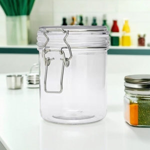 密封罐塑料卡扣草莓酱瓶子蜂蜜瓶柠檬百香果花茶干果储物罐咸菜罐