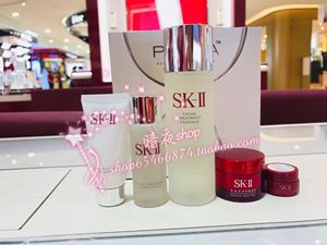 国内专柜代购 SKII/SK-II经典体验套装洁面清莹露神仙水眼霜面霜