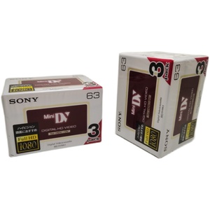 三盘包邮正品Sony/索尼dv带 minidv摄像带  录像带 hdv高清带