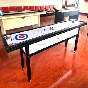 朗朗桌上冰壶球比赛桌2.45米长成人桌式冰球壶桌面娱乐比赛道具