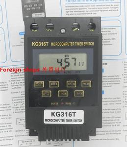 特价 定时器KG316T 220V 微电脑时控开关 10组编程路灯控制 英文