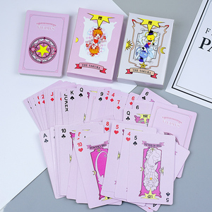 百变小樱创意扑克牌娱乐纸牌游戏牌家居卡通可爱魔法少女樱扑克牌