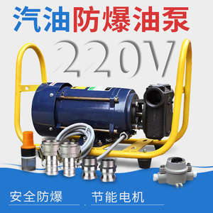 1.5/2寸大流量抽油泵220V380V12V24V汽油甲醇防爆静音自吸加油泵