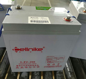 赛耐克Cellnike铅酸蓄电池3-EV-200免维护6V200AH电动汽车/观光车