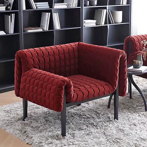 现代设计师简约单人网红款写意空间 ruche艺术客厅休闲轻奢沙发椅