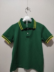 儿童校服夏季短袖T恤POLO衫男童女童小学生白色绿色园服班服