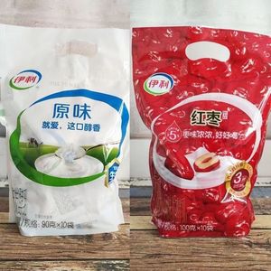 伊利红枣酸奶 袋装100g/袋 大包儿童营养早餐发酵乳整包