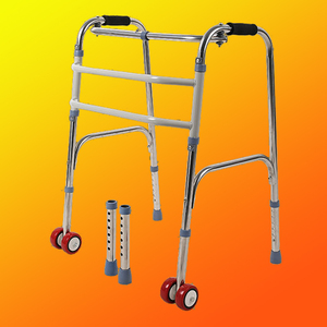 老人步行器助行器四角拐杖扶手架行走辅助康复医疗器械助步器