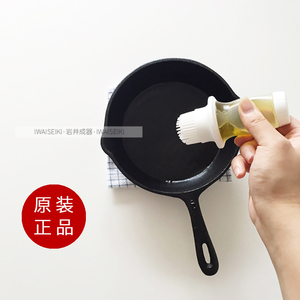 日本进口耐高温硅胶油刷铸铁锅煎锅不粘锅油刷烘焙烧烤煎蛋酱汁瓶