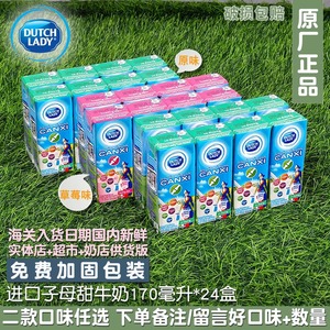 dutchlady子母奶24大盒装170毫升可混合整箱常温儿童越南进口正品