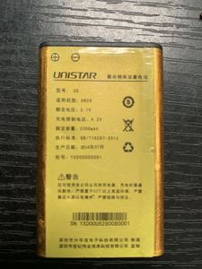 适用 UniSTAR 友信达 G 牛-N1/U628手机原装电池 U5电板 3300mAh