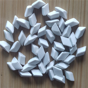 直销高铝瓷磨料精抛磨块研磨石抛光块正斜三角氧化铝三角磨具磨料