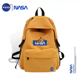 NASA联名潮牌双肩包女2023新款初高中大学生书包运动大容量背包男