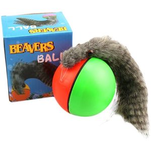 儿童海狸球电动戏水水老鼠玩具顶球沙滩洗澡创意地摊玩具发光包邮