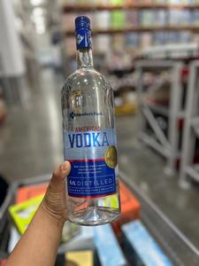 山姆代购MM美式伏特加Vodka美国进口40度洋酒1.75升大瓶伏特加