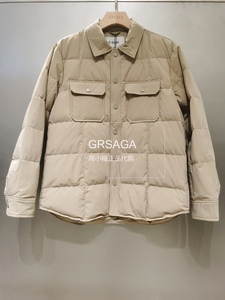 GRSAGA男装专柜正品2023秋冬男士短款轻薄羽绒服12341324600-1299